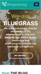 Mobile Screenshot of bluegrass.org
