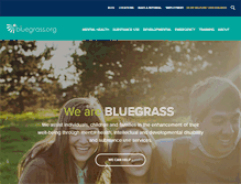 Tablet Screenshot of bluegrass.org