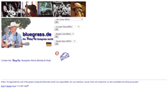 Desktop Screenshot of bluegrass.de