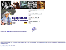 Tablet Screenshot of bluegrass.de